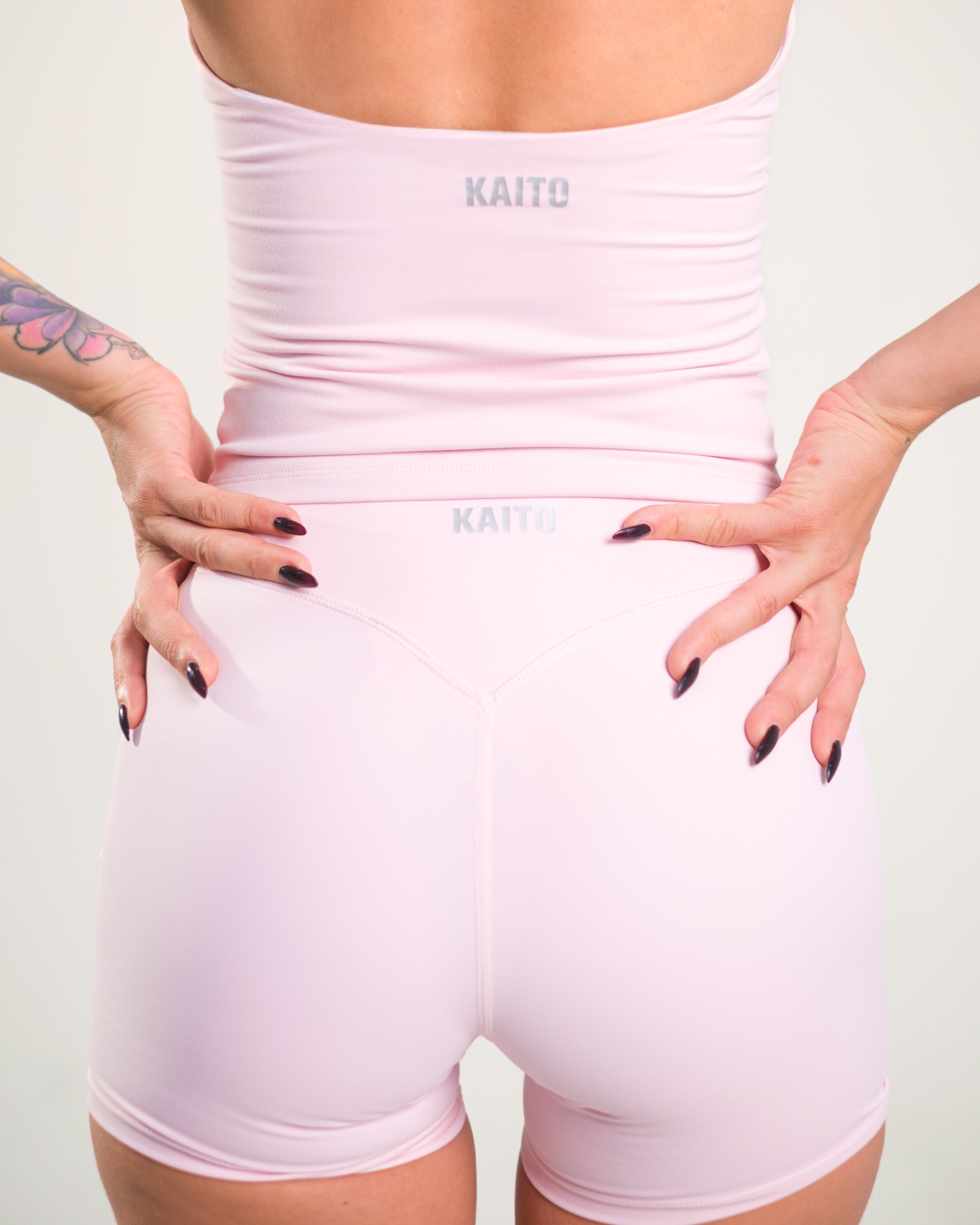 Sculpt Shorts | Baby Pink