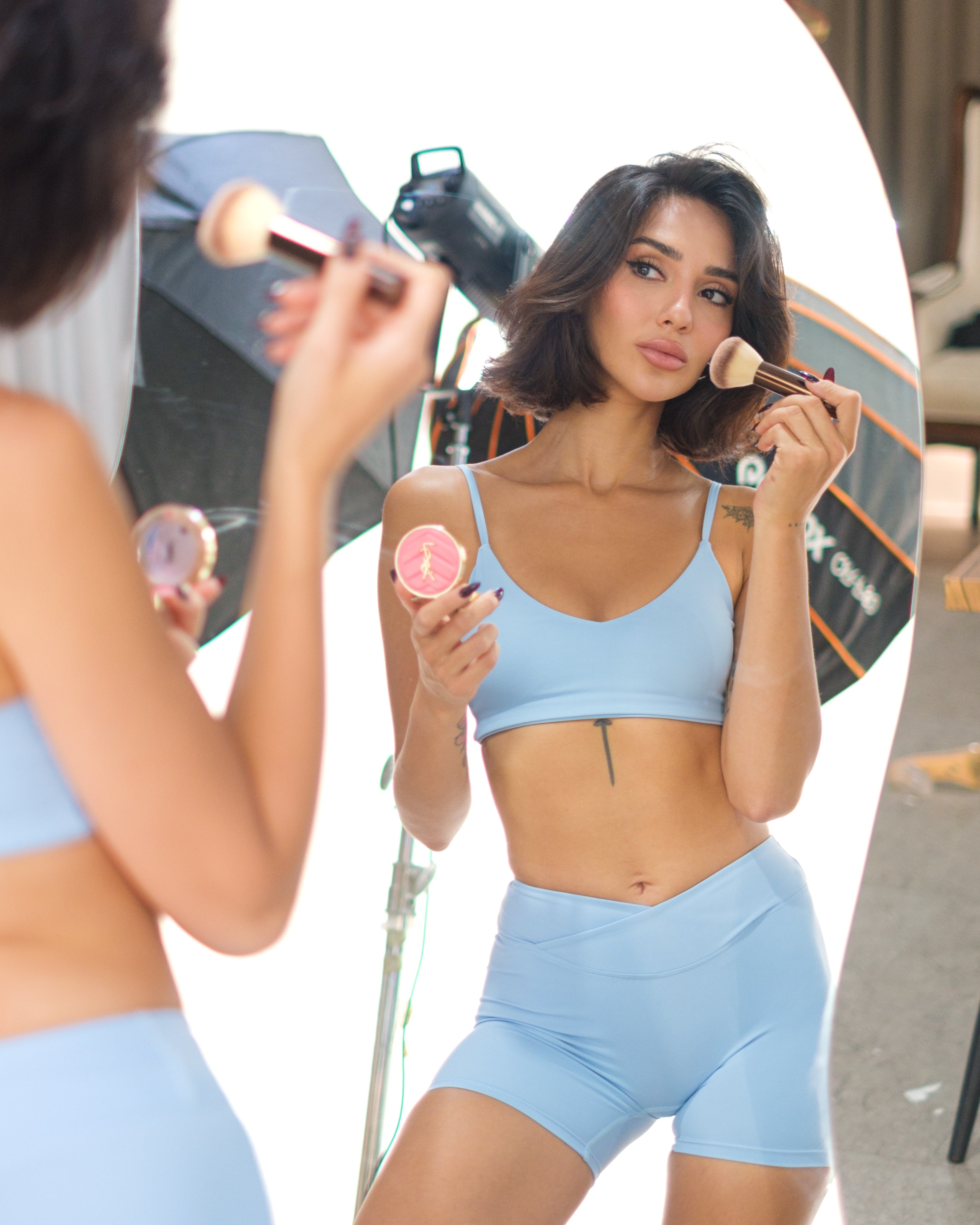 Scoop Crop | Sky Blue