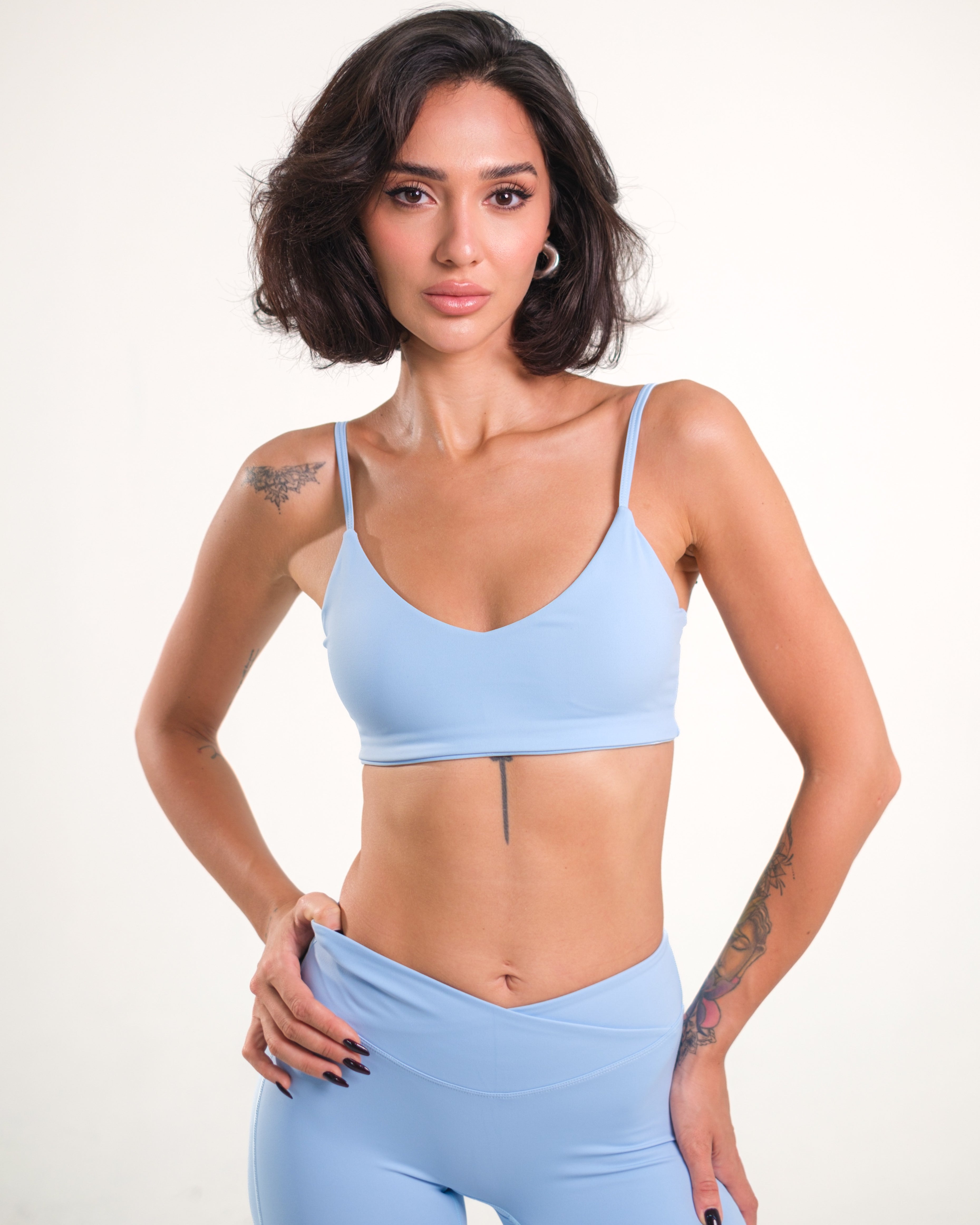 Scoop Crop | Sky Blue